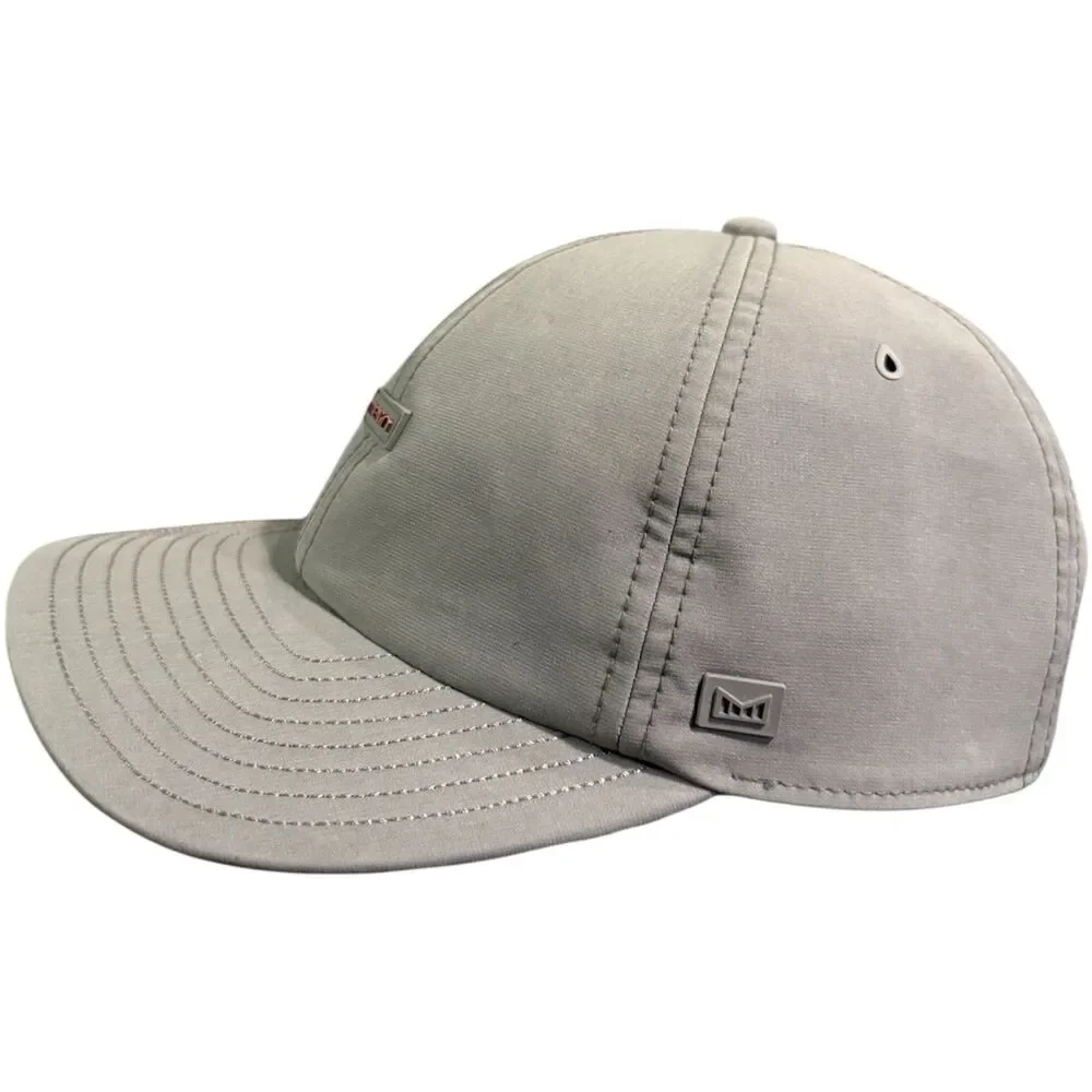 Melin Hydro The Legend Performance Dad Hat Port Nights Collection Curved Gray CL